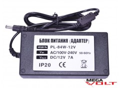 Розеточный адаптер 84W 12V IP20