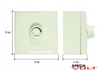 LED диммер 16A 192W (стационарный)