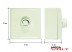 LED диммер 16A 192W (стационарный) LED диммер 16A 192W (стационарный)