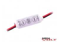 LED диммер 12A 144W (3 кнопки) mini