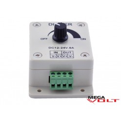 LED диммер 8A 96W (стационарный) knob