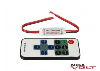 LED диммер 6A RF 72W (11 кнопок) mini
