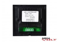 LED диммер 8A 96W (touch) black