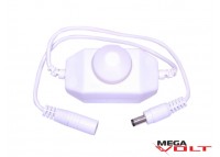 LED диммер 6A 72W white (mini, провод)