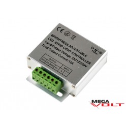 LED диммер 12A RF 144W (touch) black