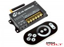 LED диммер 16A RF 192W (touch) black