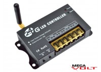 LED диммер 16A RF 192W (touch) black