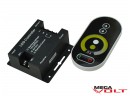 LED диммер multi white 12A RF 144W (touch) black