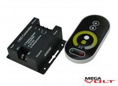 LED диммер multi white 12A RF 144W (touch) black