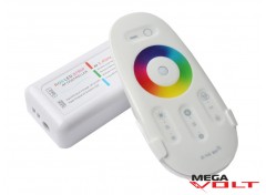 RGB контроллер 12A RF 144W (touch) white 2.4GHz