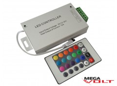 RGB контроллер 12A IR 144W (24 кнопки) aluminum