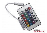 RGB контроллер 6A IR 72W (24 кнопки) mini