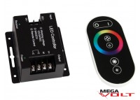 RGB контроллер 18A RF 216W (touch) black premium