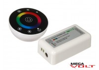 RGB контроллер 18A RF 216W (touch) black round