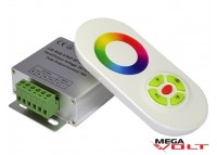 RGB контроллер 18A RF 216W (touch) white premium
