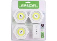 Комплект LED светильников LED light with Remote Control Set Romb