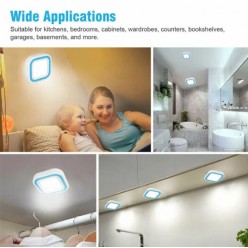 Комплект LED светильников LED light with Remote Control Set Square