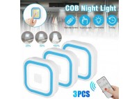 Комплект LED светильников LED light with Remote Control Set Square