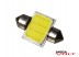 Светодиодная автолампа D31mm, 1W COB