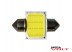 Светодиодная автолампа D31mm, 1W COB
