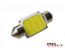 Светодиодная автолампа D36mm, 1W COB