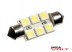 Светодиодная автолампа T10, 35mm, 6pcs 5050