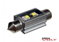 Светодиодная автолампа T10, 36mm, 2pcs Cree