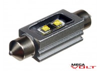 Светодиодная автолампа T10, 41mm, 2pcs Cree