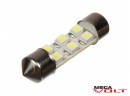 Светодиодная автолампа T10, 41mm, 6pcs 3528