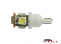Светодиодная автолампа T10, 5pcs 5050