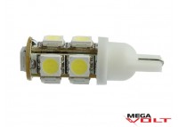 Светодиодная автолампа T10, 9pcs 5050