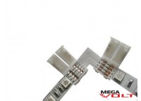 Коннектор угловой SMD RGB 5050 Corner (Clipsa)