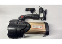 Мощный фонарь-прожектор 10W+28LED с АКБ 6000мАч (10 часов свечения)