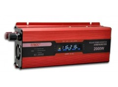 Преобразователь (инвертор) 12V-220V 2000W (дисплей)