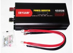 Преобразователь (инвертор) 12V-220V 4500W (чистый синус)