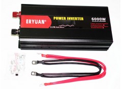 Преобразователь (инвертор) 12V-220V 6000W (чистый синус)