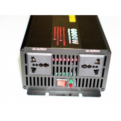 Преобразователь 12V-220V 6000W (чистый синус)