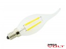 Светодиодная лампа E14 4W 220V Edison Fire Candle