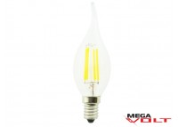 Светодиодная лампа E14 4W 220V Edison Fire Candle