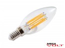 Светодиодная лампа E14 6W 220V Edison Candle