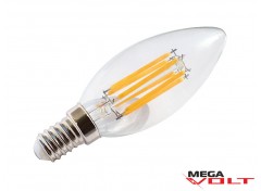 Светодиодная лампа E14 6W 220V Edison Candle