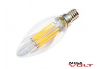 Светодиодная лампа E14 6W 220V Edison Candle