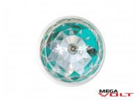 Светодиодная диско-лампа E27 3W 220V Rotating RGB