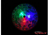 Светодиодная диско-лампа E27 3W 220V Rotating RGB