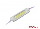 Светодиодный модуль COB 2W 1LED Plastic (IP67) 12V (с линзой)