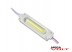 Светодиодный модуль COB 2W 1LED Plastic (IP67) 12V (с линзой)