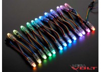 Пиксельный светодиодный модуль D9mm (IP67) 12V