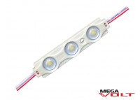 Светодиодный модуль SMD 2835 3LED (IP65) 12V (с линзой)