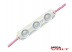 Светодиодный модуль SMD 2835 3LED (IP65) 12V (с линзой)
