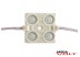 Светодиодный модуль SMD 2835 4LED (IP65) 12V (с линзой) premium